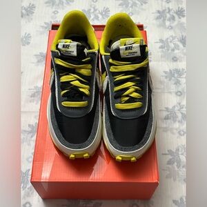 Nike LD Waffle Sacai Undercover Black Bright Citron Size 6M/7.5W. DJ4877-011